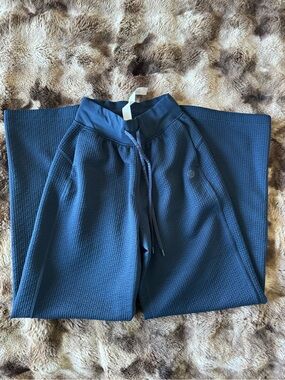 lululemon athletica Navy Waffle-Knit Joggers